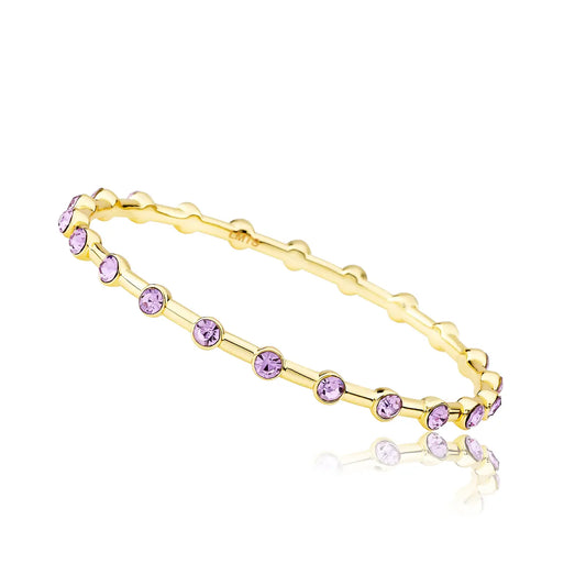 Little Bangles - Lavender Stone Bangle