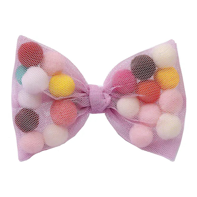 Pom Pom Bows
