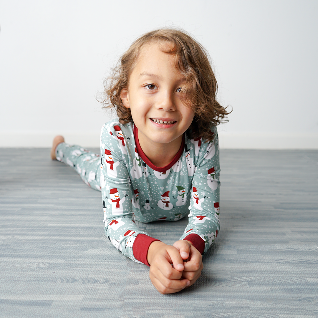 Snow Family Two Piece PJ