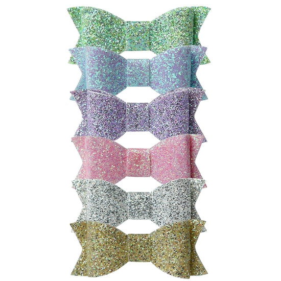 Glitter Pastel Bows